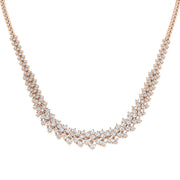 Diamond Tennis Necklace 6ct Gold & in 10K/14K gold and platinum with certified lab-grown or natural diamonds