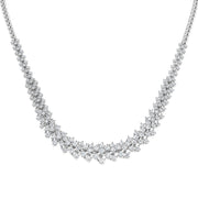 Diamond Tennis Necklace 6ct Gold & in 10K/14K gold and platinum with certified lab-grown or natural diamonds