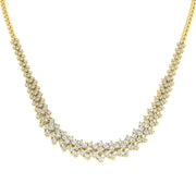 Diamond Tennis Necklace 6ct Gold & in 10K/14K gold and platinum with certified lab-grown or natural diamonds