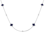 Simon Clover Diamond Necklace 1.5ct Gold in 10K/14K gold and platinum with certified lab-grown or natural diamonds