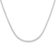 Tennis Necklace Available in 2.5ct to 29ct in 10K/14K gold and platinum with certified lab-grown or natural diamonds