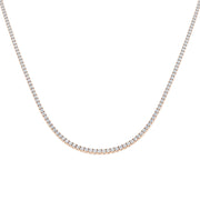 Tennis Necklace Available in 2.5ct to 29ct in 10K/14K gold and platinum with certified lab-grown or natural diamonds