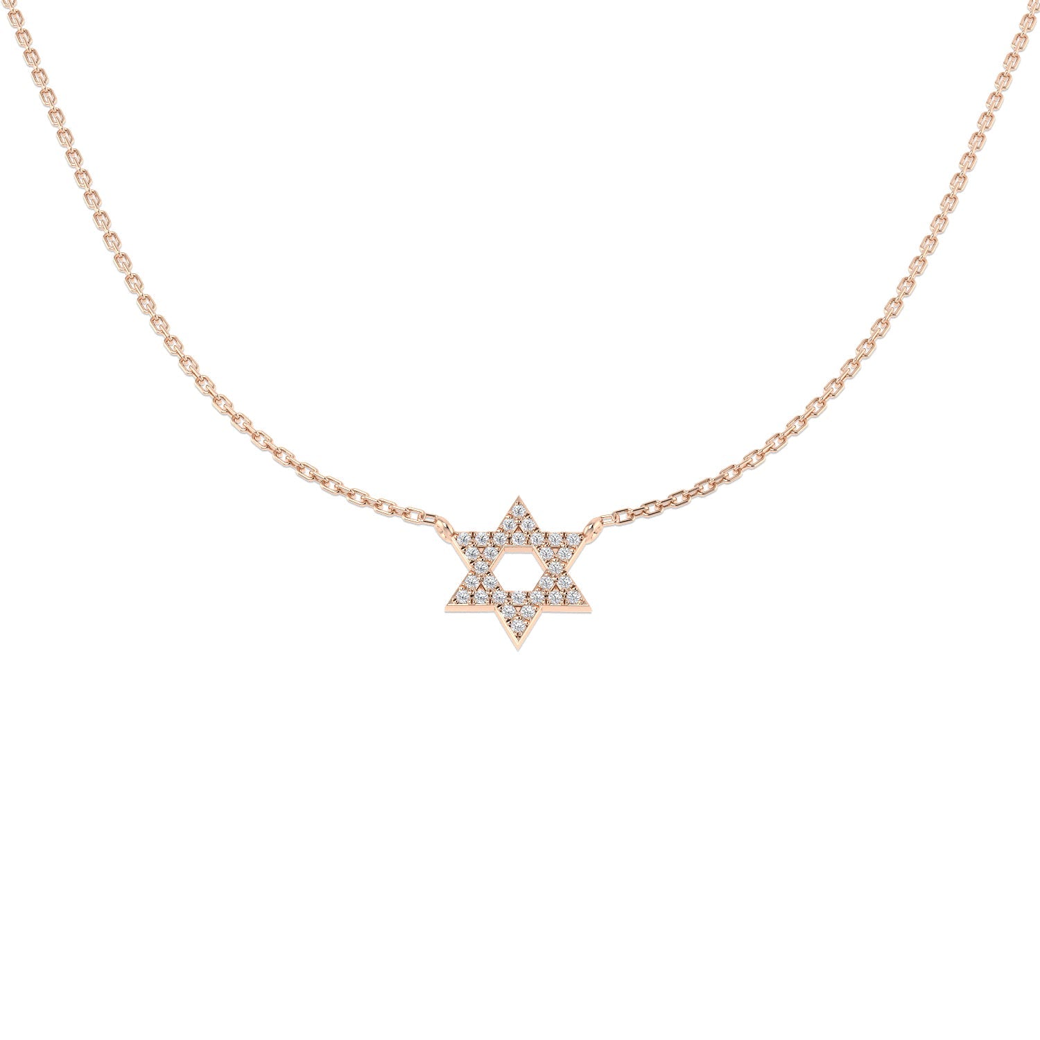 Cense Diamond Necklace 0.1ct Gold in 10K/14K gold and platinum with certified lab-grown or natural diamonds