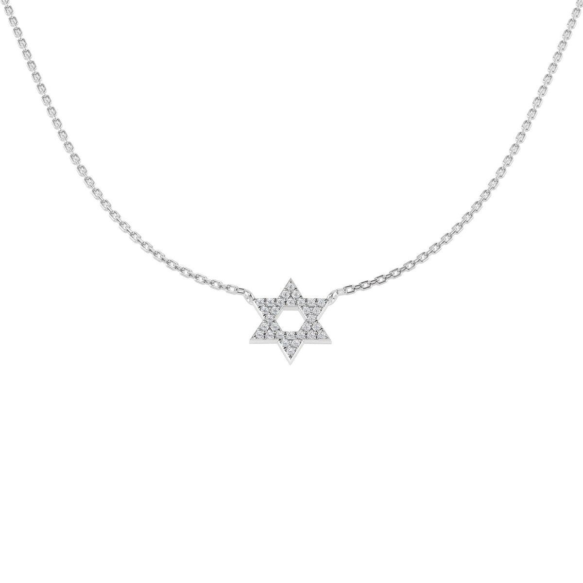 Cense Diamond Necklace 0.1ct Gold in 10K/14K gold and platinum with certified lab-grown or natural diamonds
