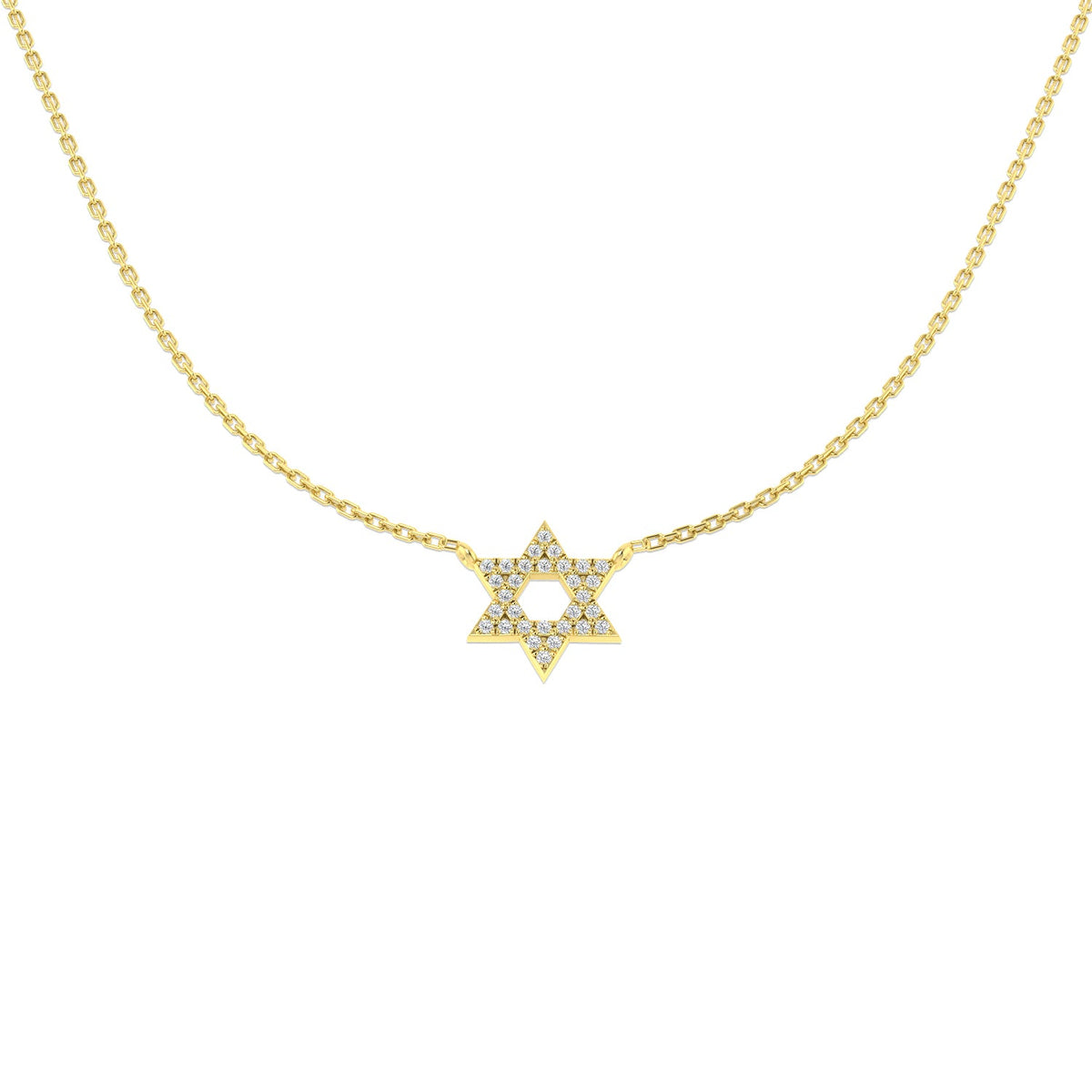 Cense Diamond Necklace 0.1ct Gold in 10K/14K gold and platinum with certified lab-grown or natural diamonds