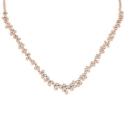 Diamond Necklace 7.5ct Gold & Platinum (Without Chain) in 10K/14K gold and platinum with certified lab-grown or natural diamonds