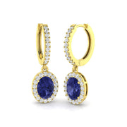 Selected with Thought Diamond Earring 3 ct Platinum, , , Yellow & in 10K/14K gold and platinum with certified lab-grown or natural diamonds