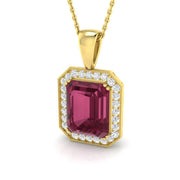 Diamond Pendant Necklace 6ct Gold (Without Chain) in 10K/14K gold and platinum with certified lab-grown or natural diamonds