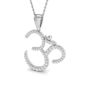 Religious Diamond Pendant 0.3ct in Gold Without Chain in 10K/14K gold and platinum with certified lab-grown or natural diamonds
