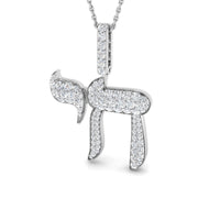 Diamond Religious Pendant Without Chain in 10K/14K gold and platinum with certified lab-grown or natural diamonds
