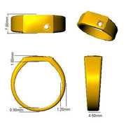 Men's Diamond Ring in Gold & in 10K/14K gold and platinum with certified lab-grown or natural diamonds