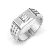 Men's Diamond Ring in 10K/14K gold and platinum with certified lab-grown or natural diamonds