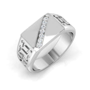 Men's Diamond Ring in 10K/14K gold and platinum with certified lab-grown or natural diamonds