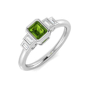 Diamond Aberdeeb Multi Sapphire Ring in 10K/14K gold and platinum with certified lab-grown or natural diamonds