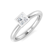 Diamond Chikwick Engagement Ring in 10K/14K gold and platinum with certified lab-grown or natural diamonds