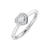 Diamond Norham Engagement Ring in 10K/14K gold and platinum with certified lab-grown or natural diamonds
