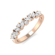 Diamond Fancy Ring in 10K/14K gold and platinum with certified lab-grown or natural diamonds