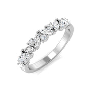 Diamond Fancy Ring in 10K/14K gold and platinum with certified lab-grown or natural diamonds