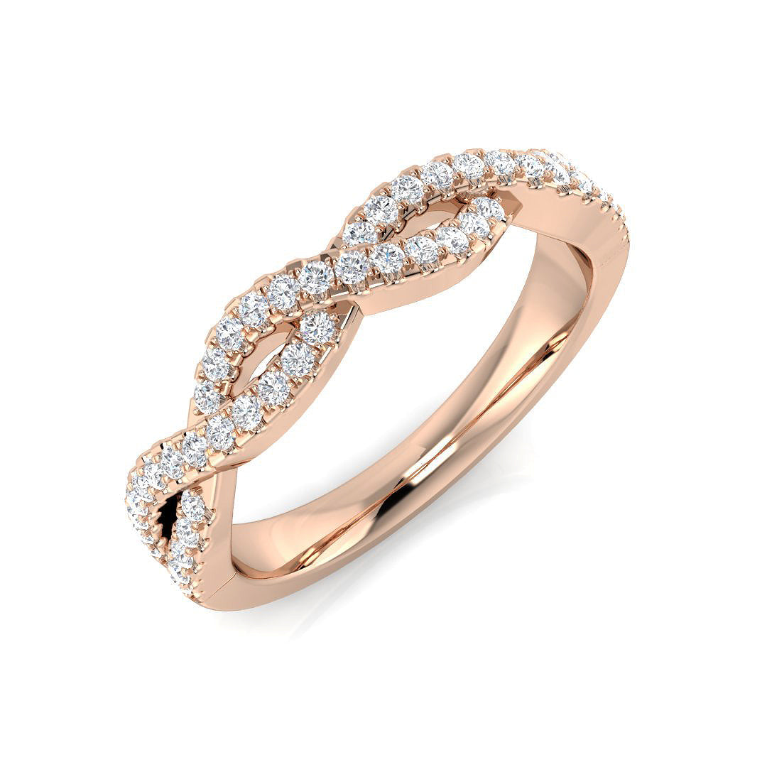 Lab-Grown Diamond Fancy Ring in 10K/14K gold and platinum with certified lab-grown or natural diamonds