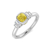 Diamond Craigmillar 5 Stone Ring in 10K/14K gold and platinum with certified lab-grown or natural diamonds