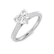 Diamond Thame Engagement Ring in 10K/14K gold and platinum with certified lab-grown or natural diamonds