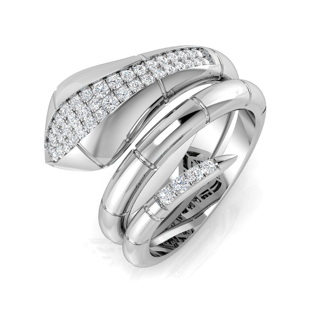 Lab-Grown Diamond Fancy Ring in 10K/14K gold and platinum with certified lab-grown or natural diamonds