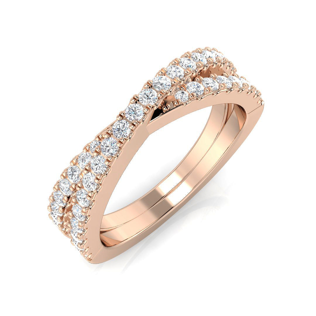 Diamond Fancy Ring in 10K/14K gold and platinum with certified lab-grown or natural diamonds