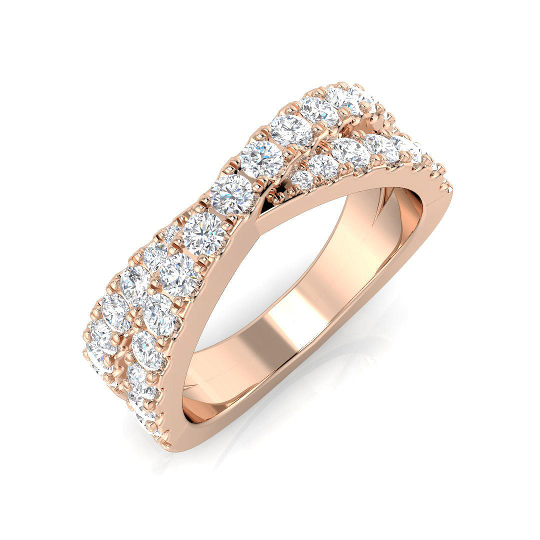 Diamond Fancy Ring in 10K/14K gold and platinum with certified lab-grown or natural diamonds