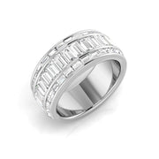 2.0Ct Baguette Diamond Eterrnity Ring in 10K/14K gold and platinum with certified lab-grown or natural diamonds