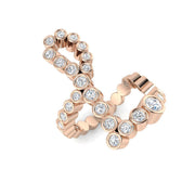 Luxury Diamond Fancy Ring in 10K/14K gold and platinum with certified lab-grown or natural diamonds