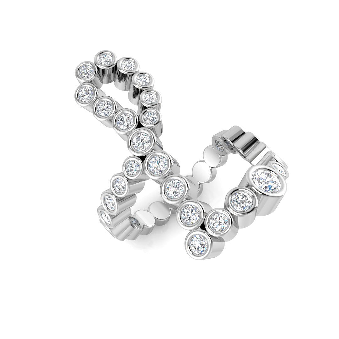 Luxury Diamond Fancy Ring in 10K/14K gold and platinum with certified lab-grown or natural diamonds