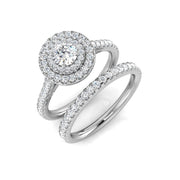 Diamond Kent Engagement Ring in 10K/14K gold and platinum with certified lab-grown or natural diamonds