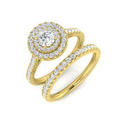 Diamond Kent Engagement Ring in 10K/14K gold and platinum with certified lab-grown or natural diamonds