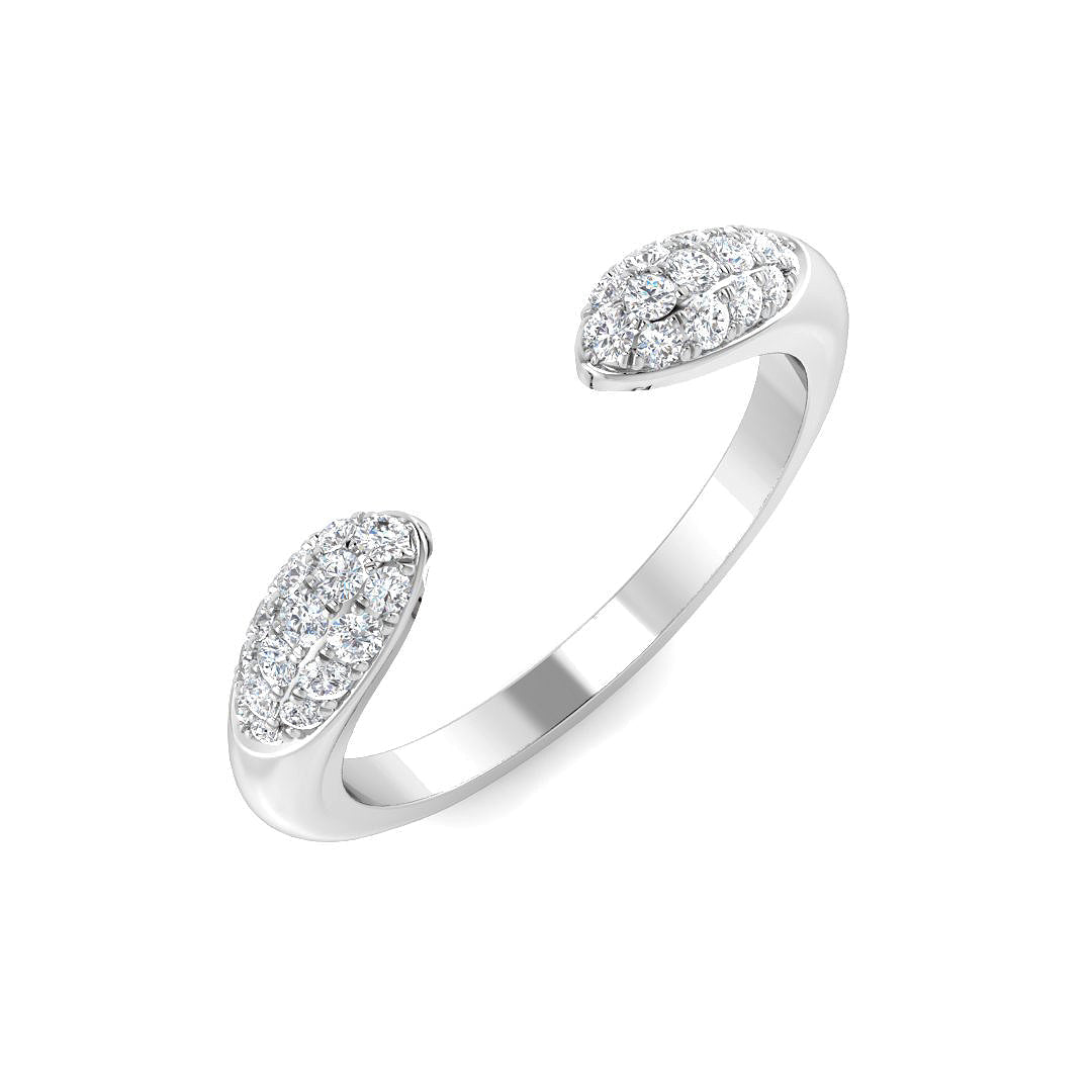 Diamond Fancy Ring in 10K/14K gold and platinum with certified lab-grown or natural diamonds