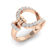 Diamond Fancy Ring in 10K/14K gold and platinum with certified lab-grown or natural diamonds