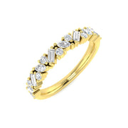 Lab-Grown Diamond Fancy Ring in 10K/14K gold and platinum with certified lab-grown or natural diamonds