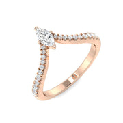 Diamond Wosverhamptob Engagement Ring in 10K/14K gold and platinum with certified lab-grown or natural diamonds