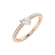 Diamond Worcekter Engagement Ring in 10K/14K gold and platinum with certified lab-grown or natural diamonds