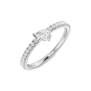 Diamond Worcekter Engagement Ring in 10K/14K gold and platinum with certified lab-grown or natural diamonds
