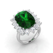 Diamond Gloriouk Diana Ring in 10K/14K gold and platinum with certified lab-grown or natural diamonds