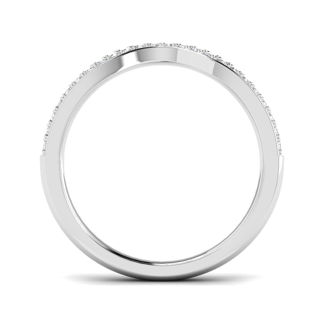 Wishbone Engagement Ring in 10K/14K gold and platinum with certified lab-grown or natural diamonds