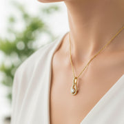 Lab Grown Diamond Drop Pendant Necklace 4 Claw Set Without Chain in 10K/14K gold and platinum with certified lab-grown or natural diamonds
