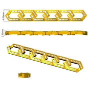 Luxury Art Deco Natural Diamond Link Bracelet with Box Clasp in 10K/14K gold and platinum with certified lab-grown or natural diamonds