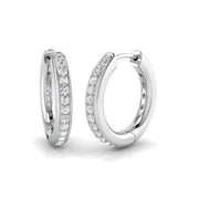 Luxury Jewellery Diamond Earring 0.15 ct Platinum, , , Yellow & in 10K/14K gold and platinum with certified lab-grown or natural diamonds