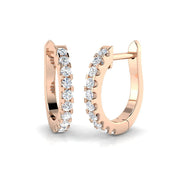Jewellery Diamond Earring 0.25 ct Platinum, , , Yellow & in 10K/14K gold and platinum with certified lab-grown or natural diamonds