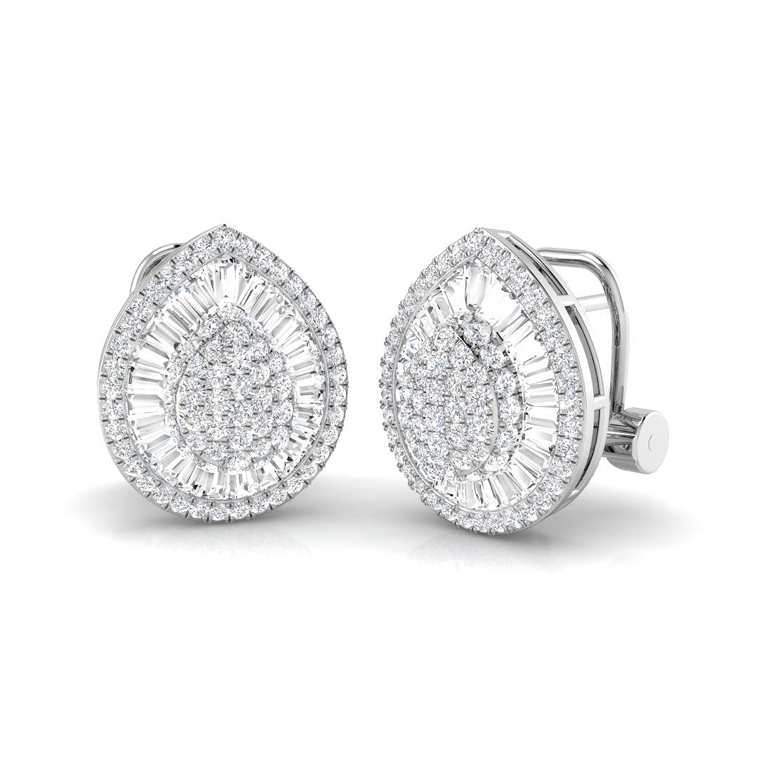 Chandelier Grace Diamond Earring 1.5 ct Platinum & , in 10K/14K gold and platinum with certified lab-grown or natural diamonds