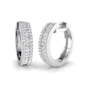 Elegantly Coordinated Diamond Earring 0.75 ct Platinum, , , Yellow & in 10K/14K gold and platinum with certified lab-grown or natural diamonds