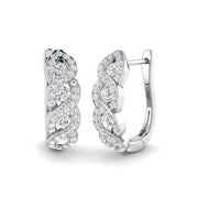 Soft Brilliance Diamond Earring 0.75 ct Platinum, , , Yellow & in 10K/14K gold and platinum with certified lab-grown or natural diamonds
