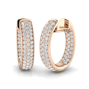 Subtle Glow Diamond Earring 1.25 ct Platinum, , , Yellow & in 10K/14K gold and platinum with certified lab-grown or natural diamonds