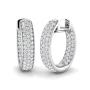 Subtle Glow Diamond Earring 1.25 ct Platinum, , , Yellow & in 10K/14K gold and platinum with certified lab-grown or natural diamonds